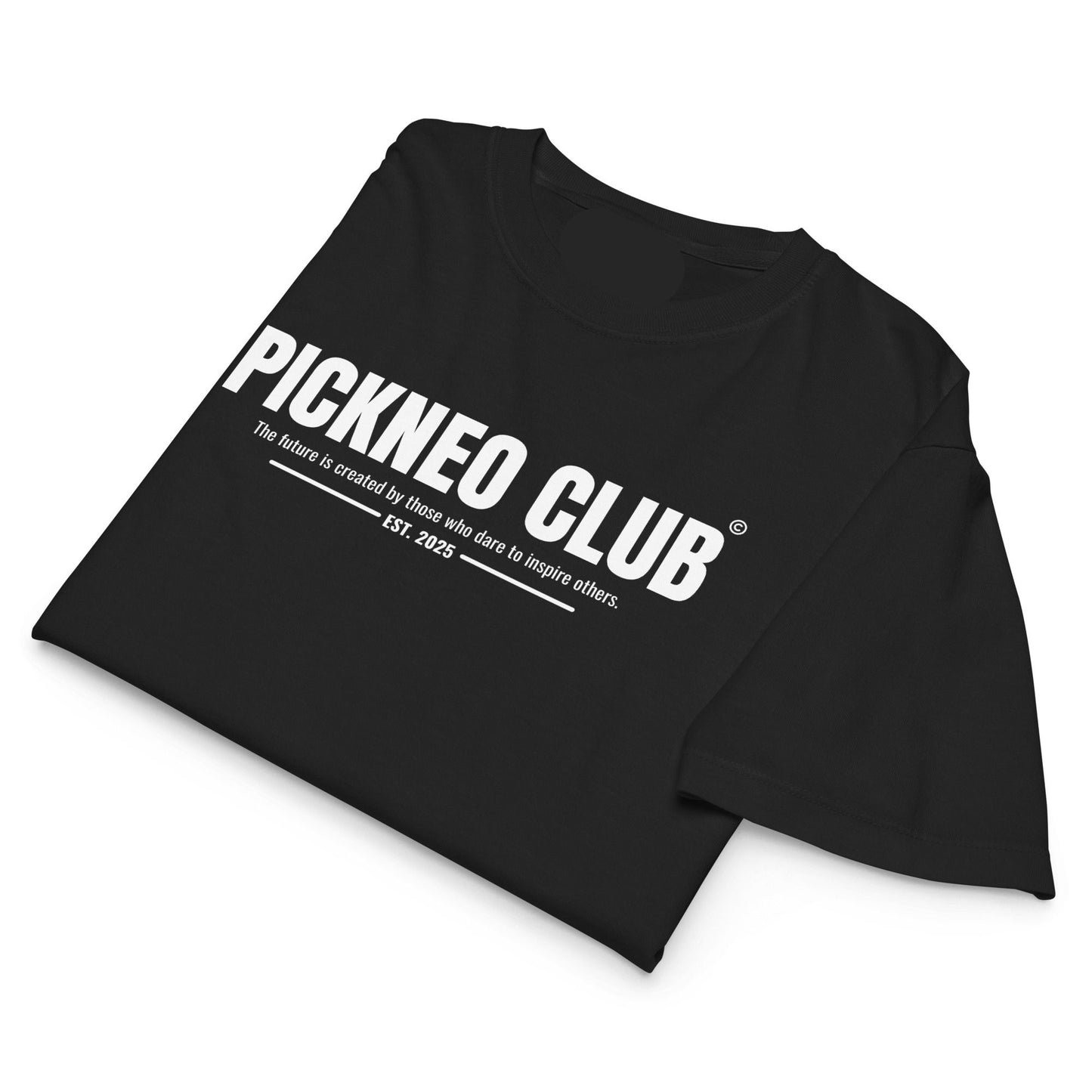 Crop Top Negro "CLUB" (165g)