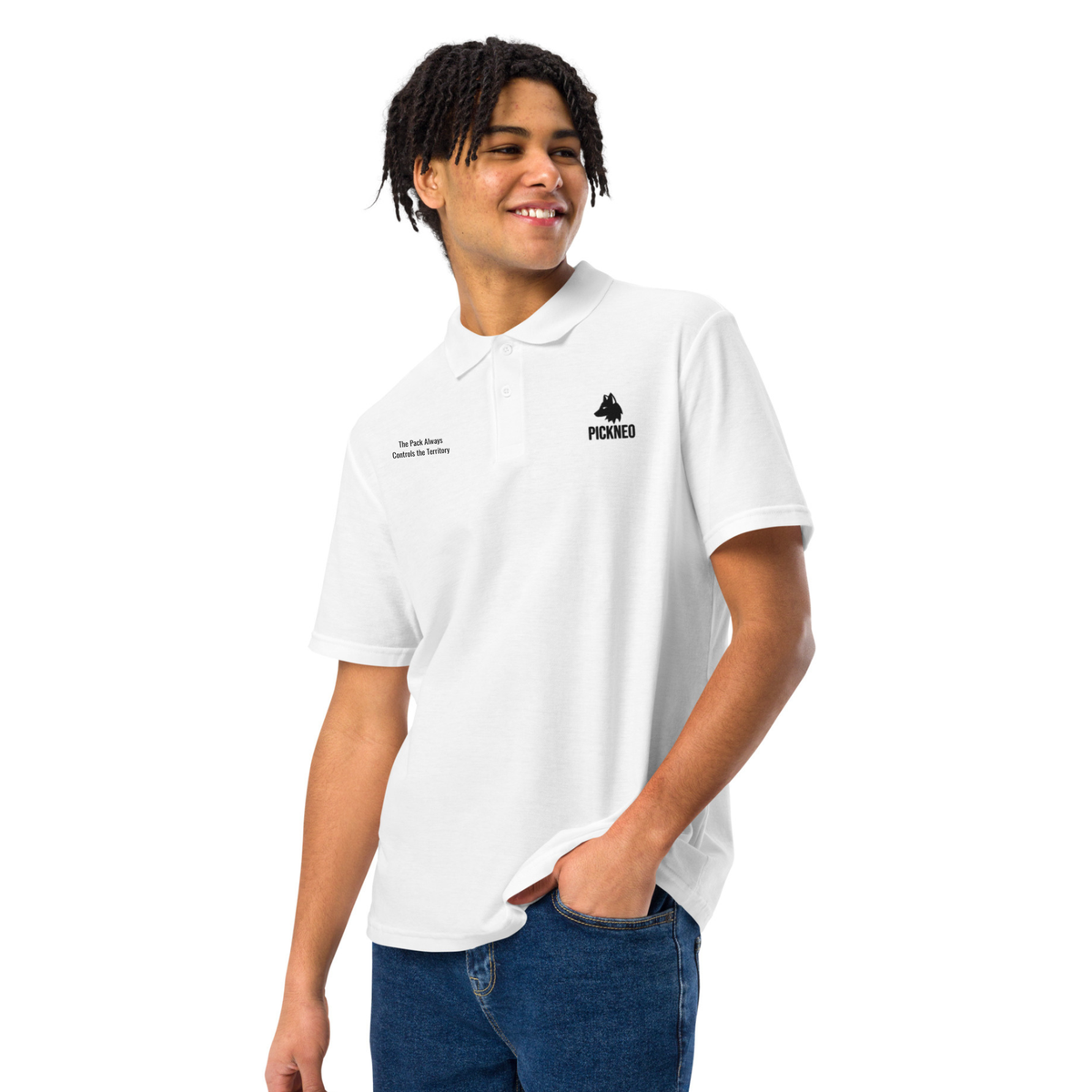 Camiseta Polo Blanco Unisex