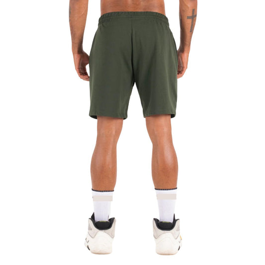 Pantaloneta Basic Verde Militar