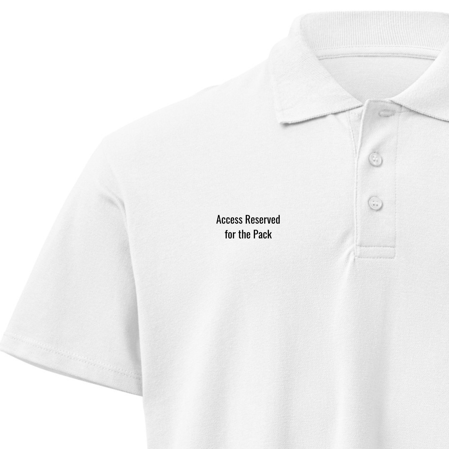 Camiseta Polo Blanca "CLUB"