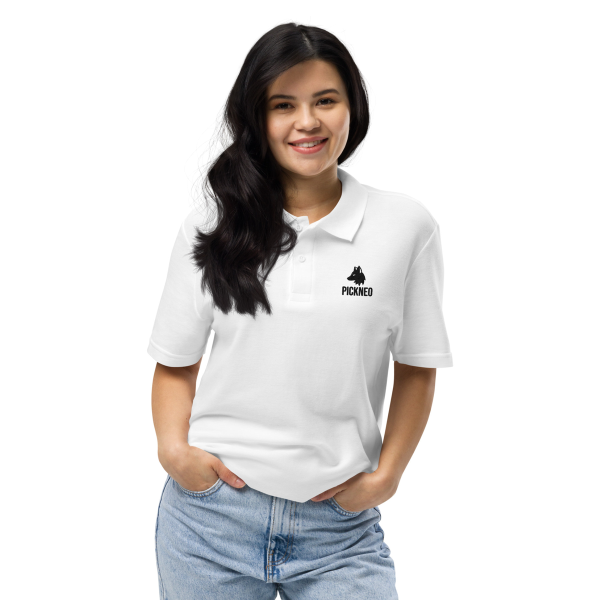 Camiseta Polo Blanco Unisex