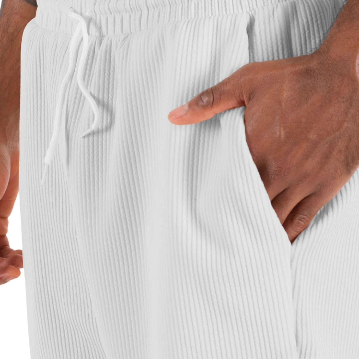 Pantaloneta Basic Blanco
