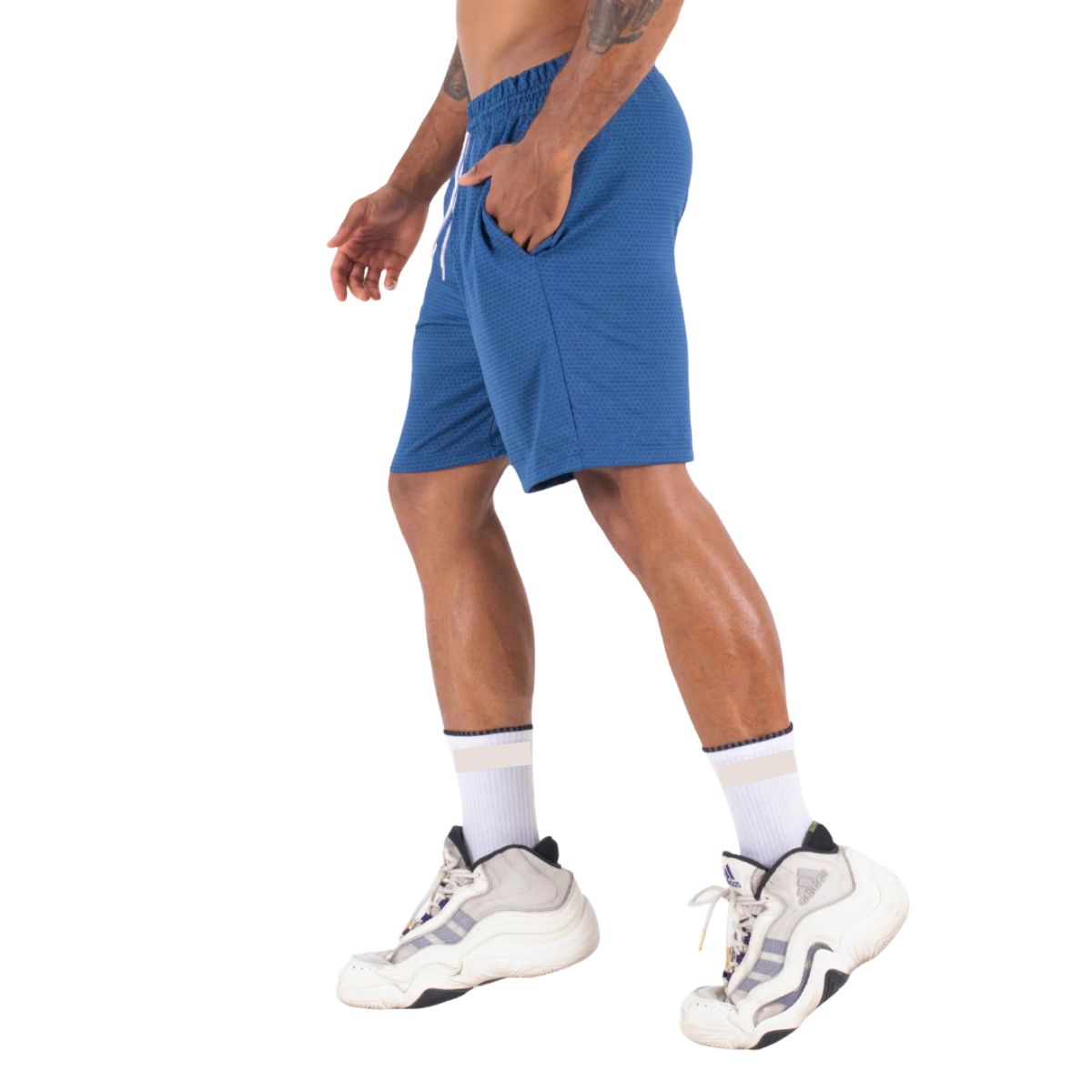 Pantaloneta Basic Azul Claro