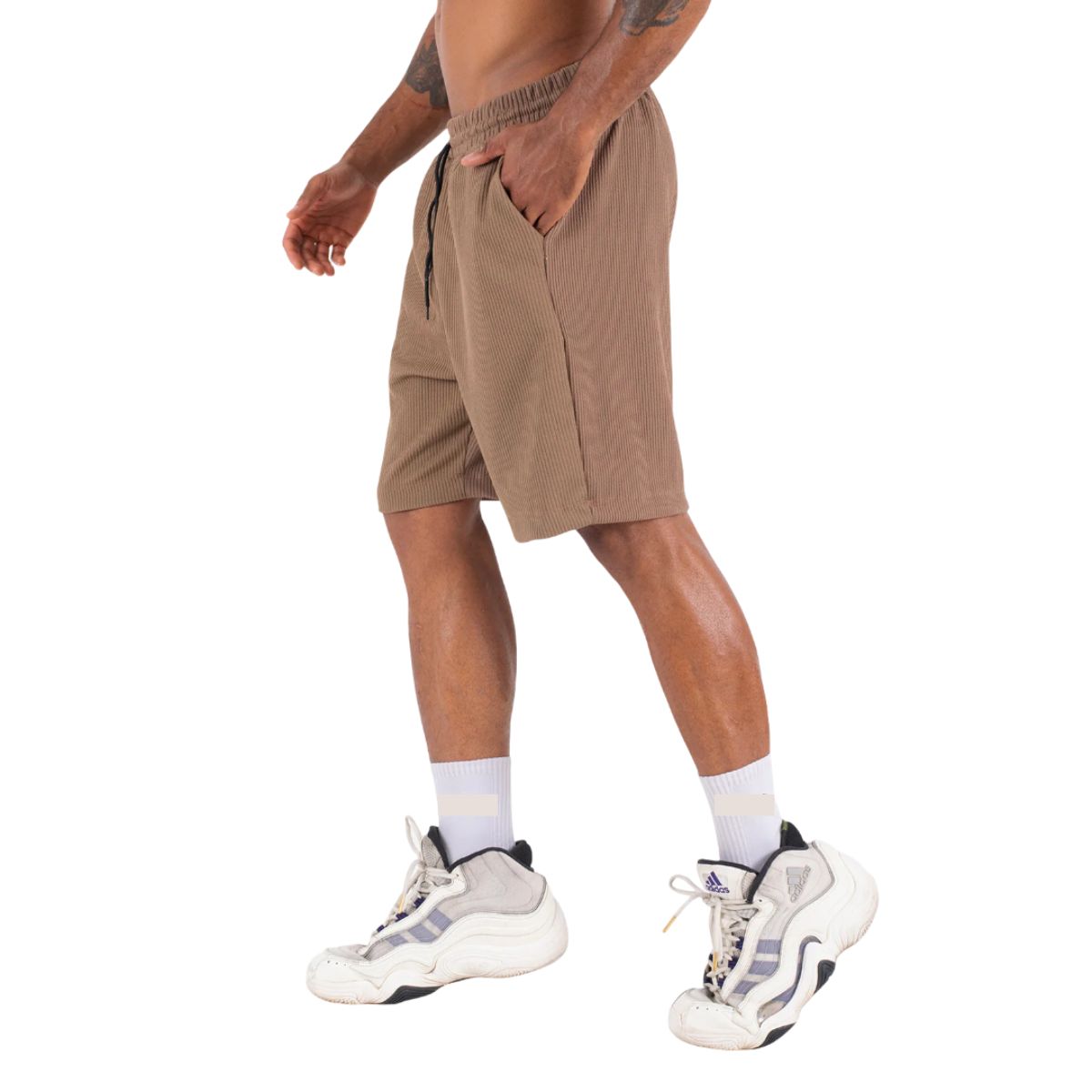 Pantaloneta Basic Café Claro