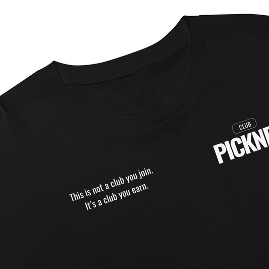 Crop Top Negro "CLUB" (165g)