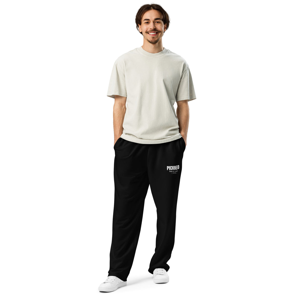Pantalón Perchado Negro "CLUB" Unisex (430g)
