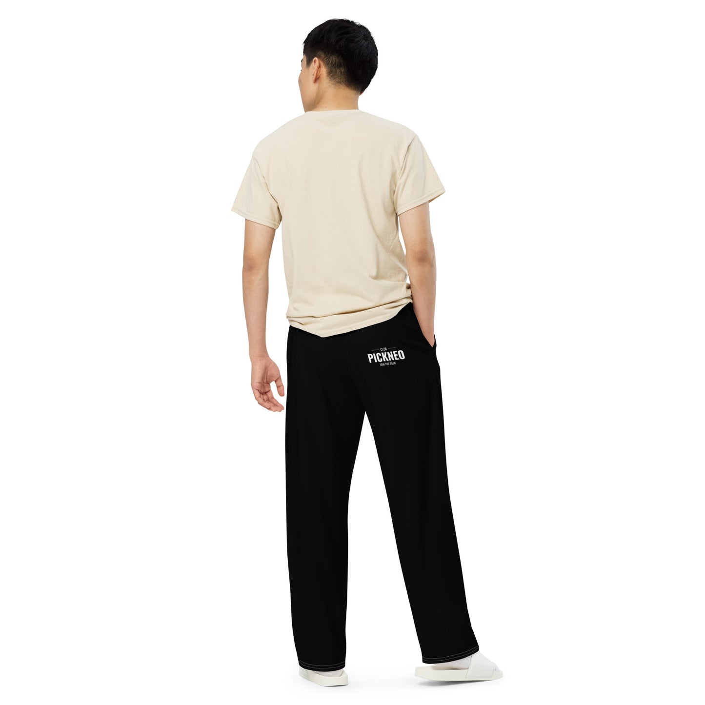 Pantalón Perchado Negro "NOMBRE" (430g)