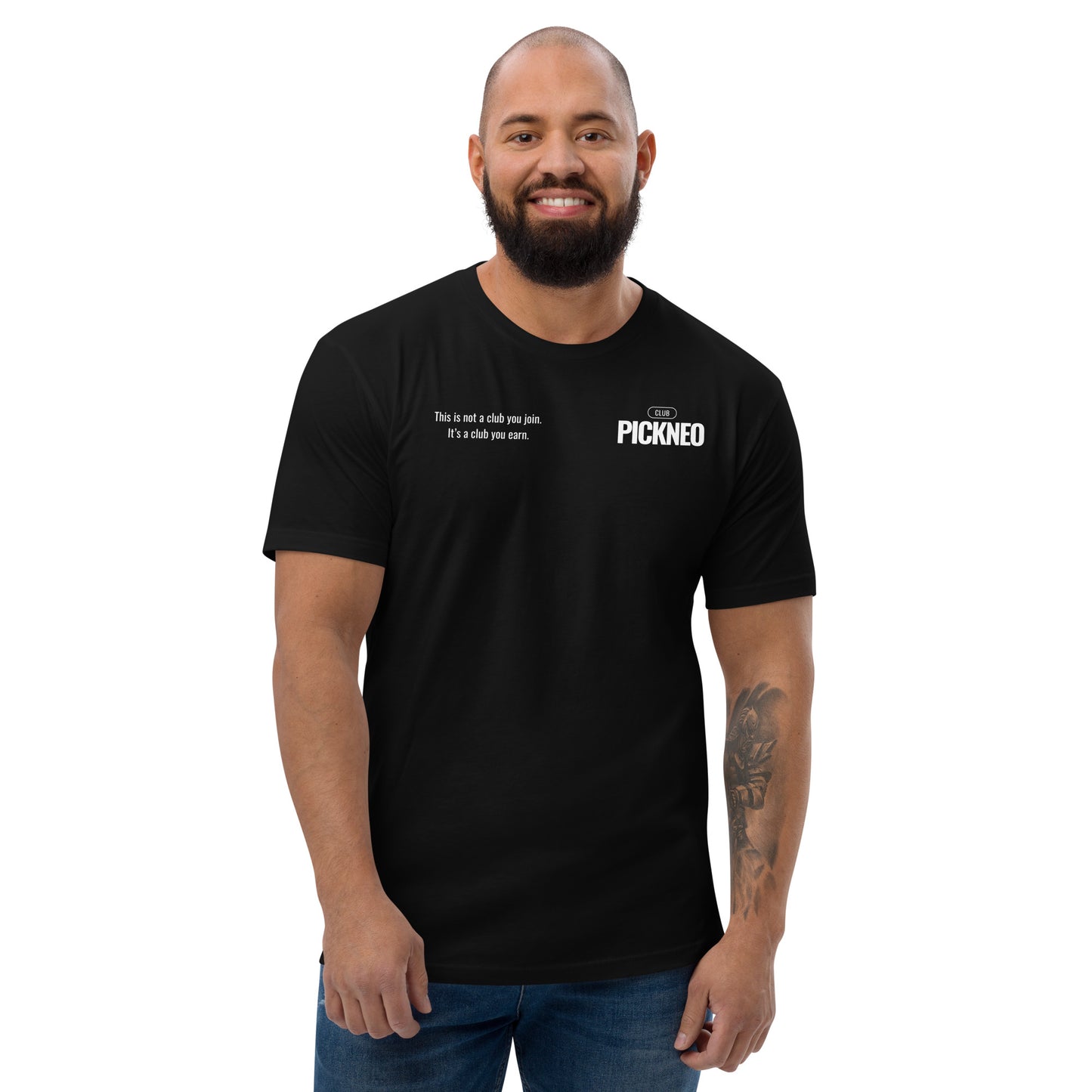 Camiseta Negra "CLUBIZ" (200g)