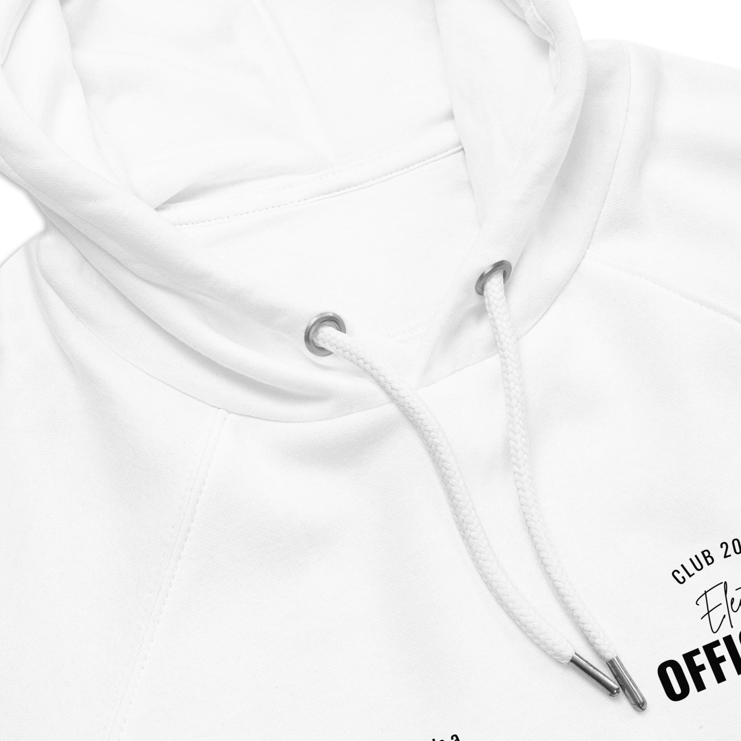 Hoodie Blanco "ELECTED" (420g)