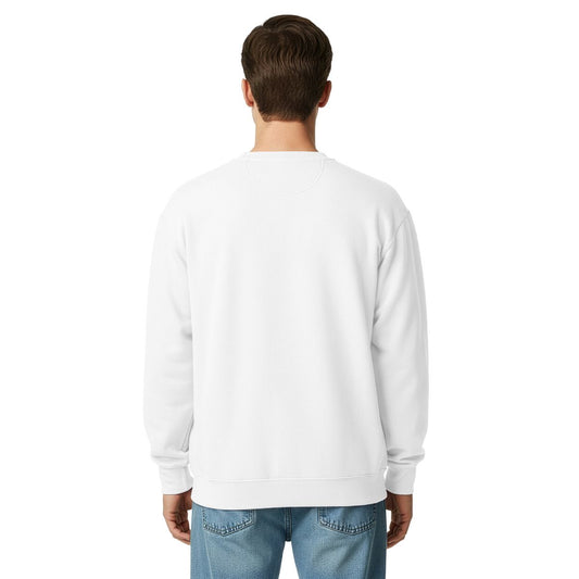 Sudadera Premium Blanca "SOCIETY" (420g)