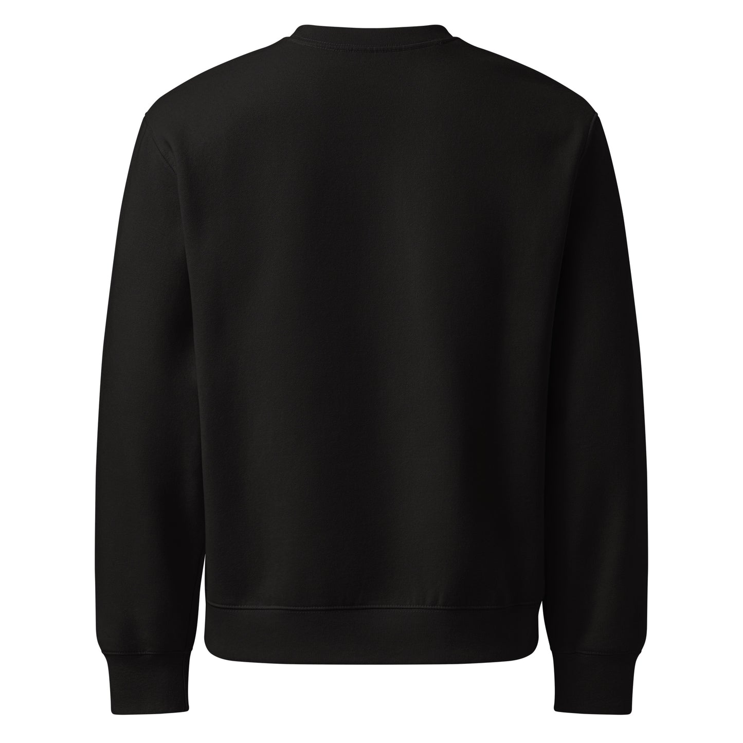 Sudadera Negra "VANGUARD" (420g) Unisex