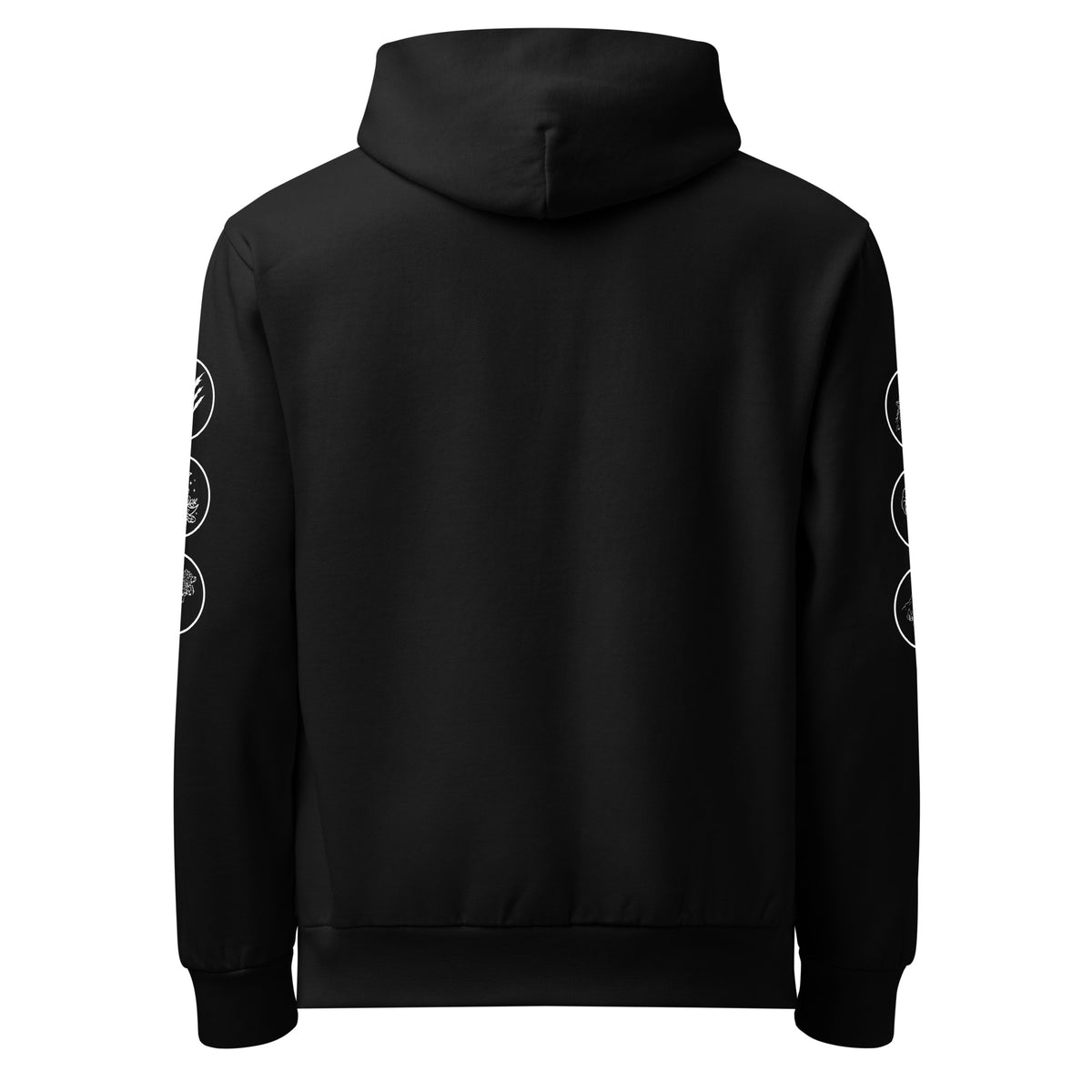 Hoodie Negro "BEST GATHER" Unisex (420g)