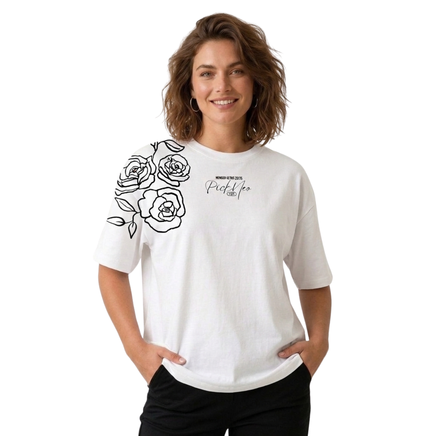 Boxy Fit "ROSAWHITE" (220g)