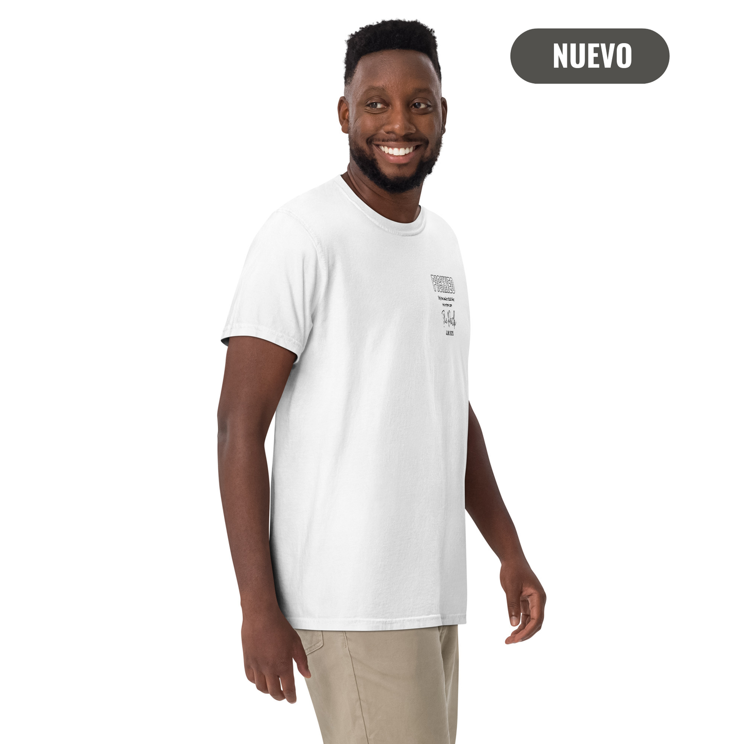 Camiseta Blanca "WOLVES" (200g)