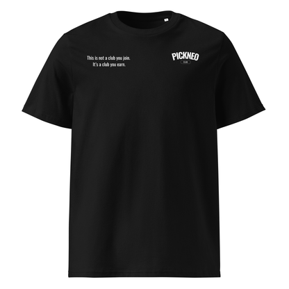 Camiseta Negra "CLUBIZ" (200g)