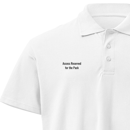 Camiseta Polo Blanca "CLUB"