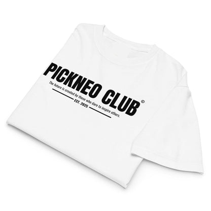 Crop Top Blanco "CLUB" (165g)