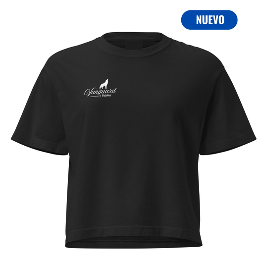 Boxy Fit Negra "VANGUARD" (320g)