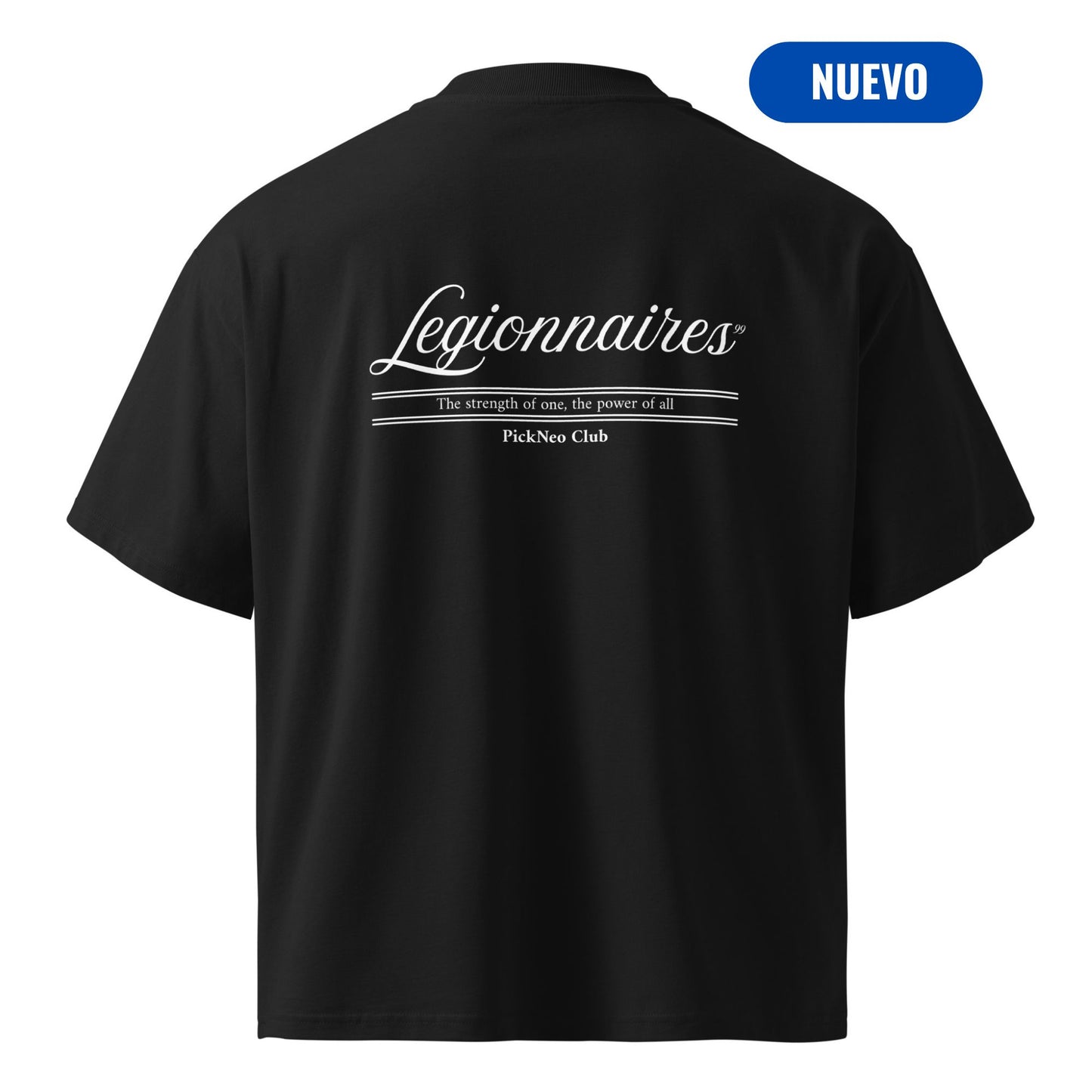 Oversized Negra "LEGIONNARIES" (270g)