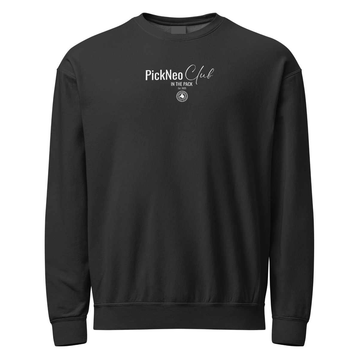 Sudadera Premium Negra "SOCIETY" (420g)