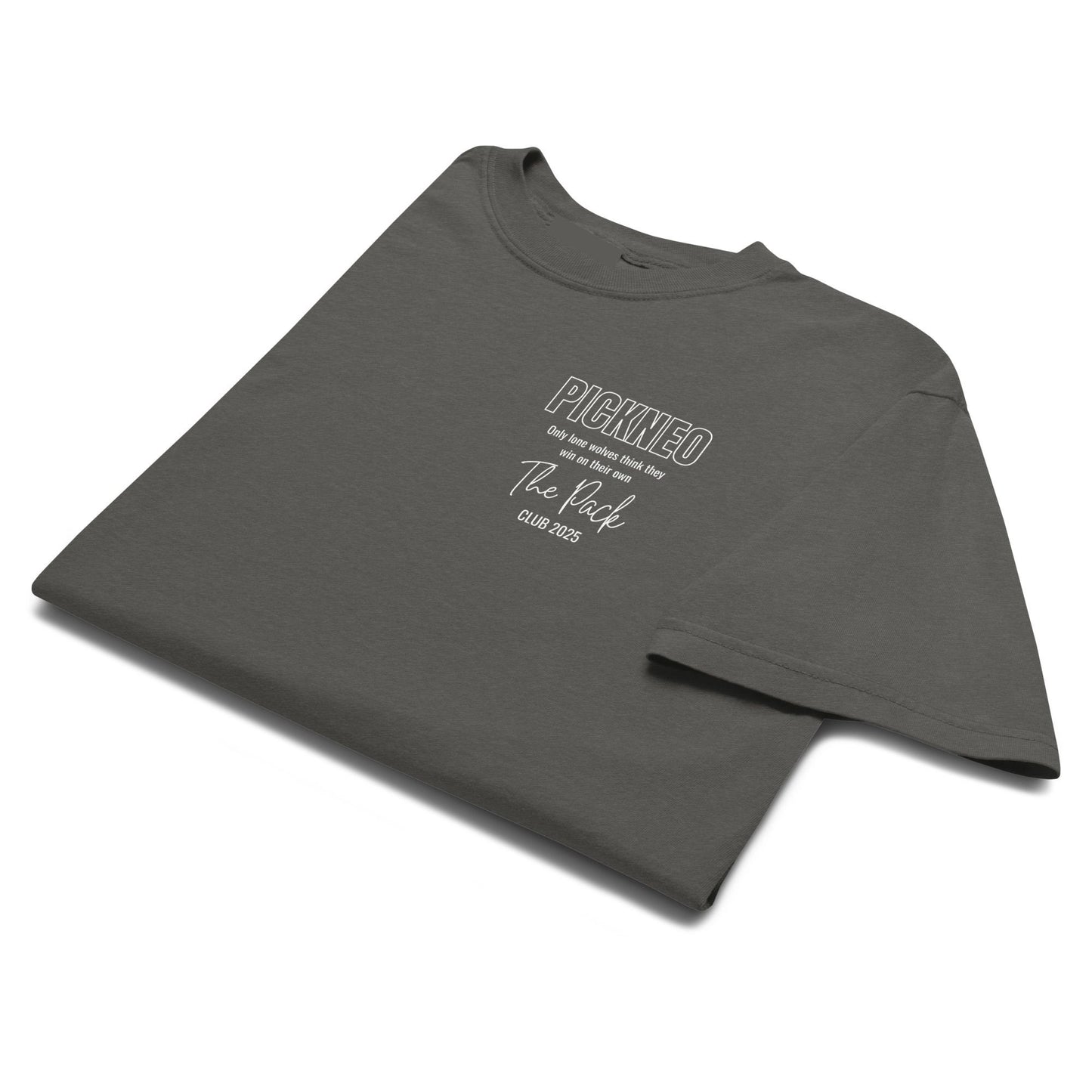 Camiseta Gris "WOLVES" (200g)
