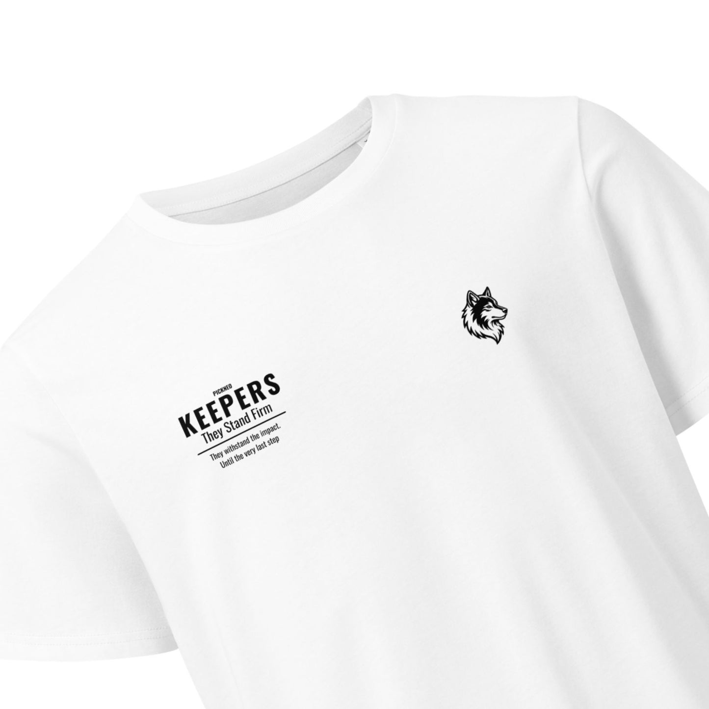 Camiseta Blanca "KEEPERS" (200g)