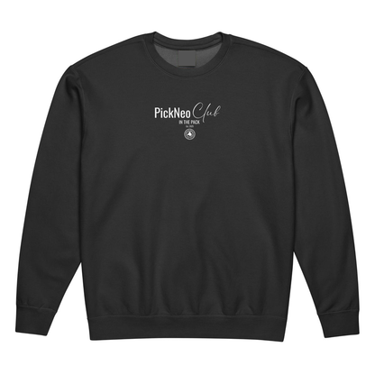 Sudadera Premium Negra "SOCIETY" (420g)