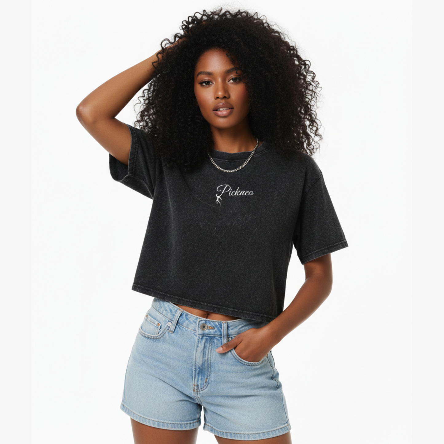 Crop Top Acid Wash (180g)