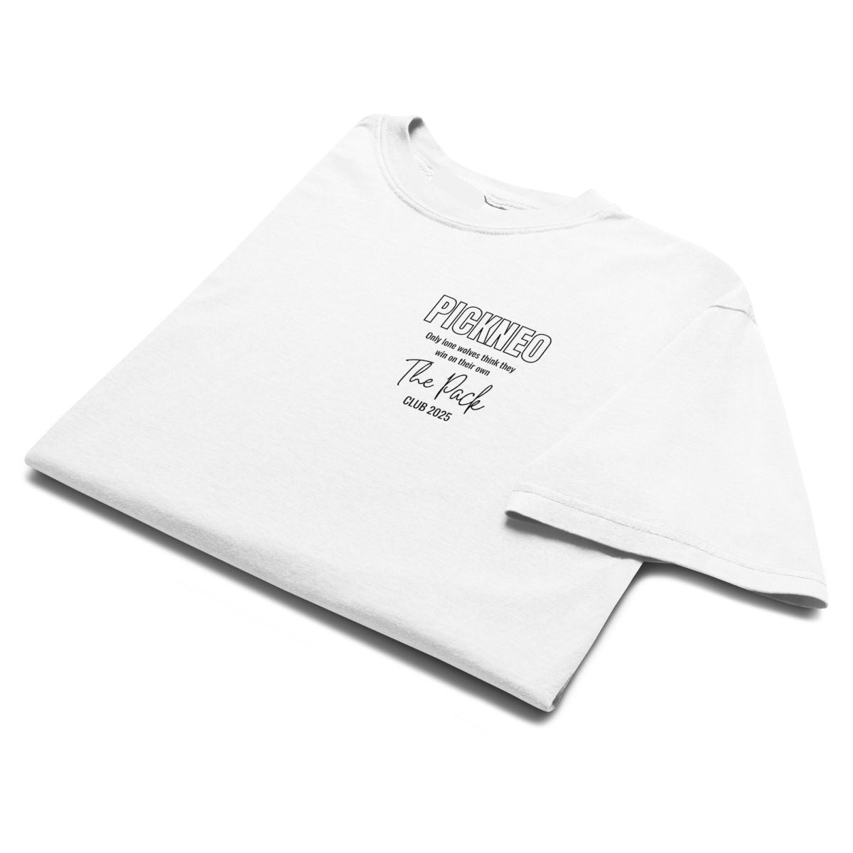 Camiseta Blanca "WOLVES" (200g)