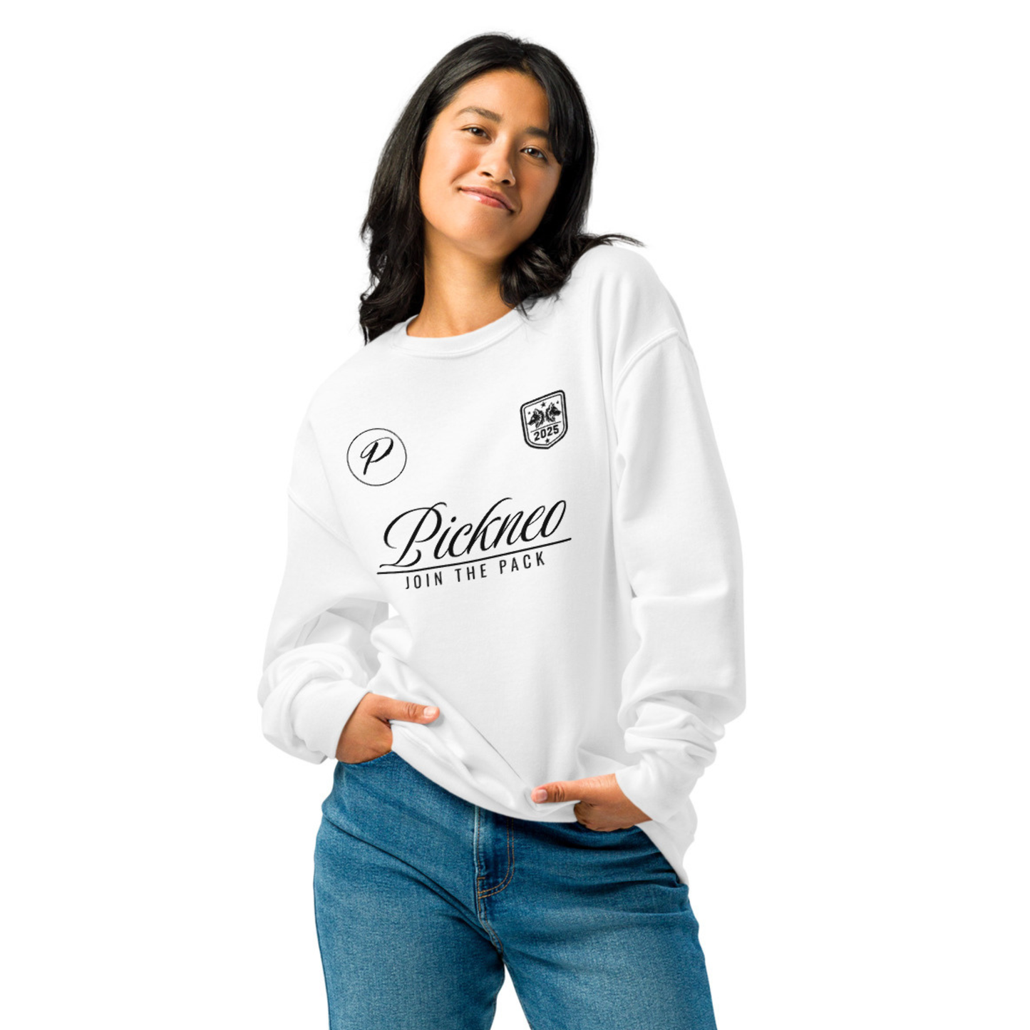 Sudadera BLANCA "CLASSIC" (420g)