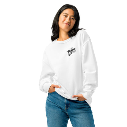 Sudadera BLANCA "SHIELDS" (420g)