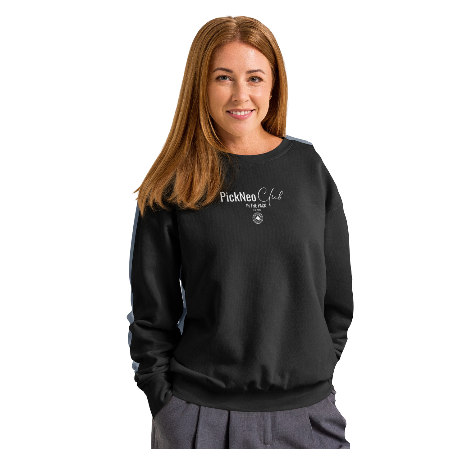 Sudadera Premium Negra "SOCIETY" (420g)