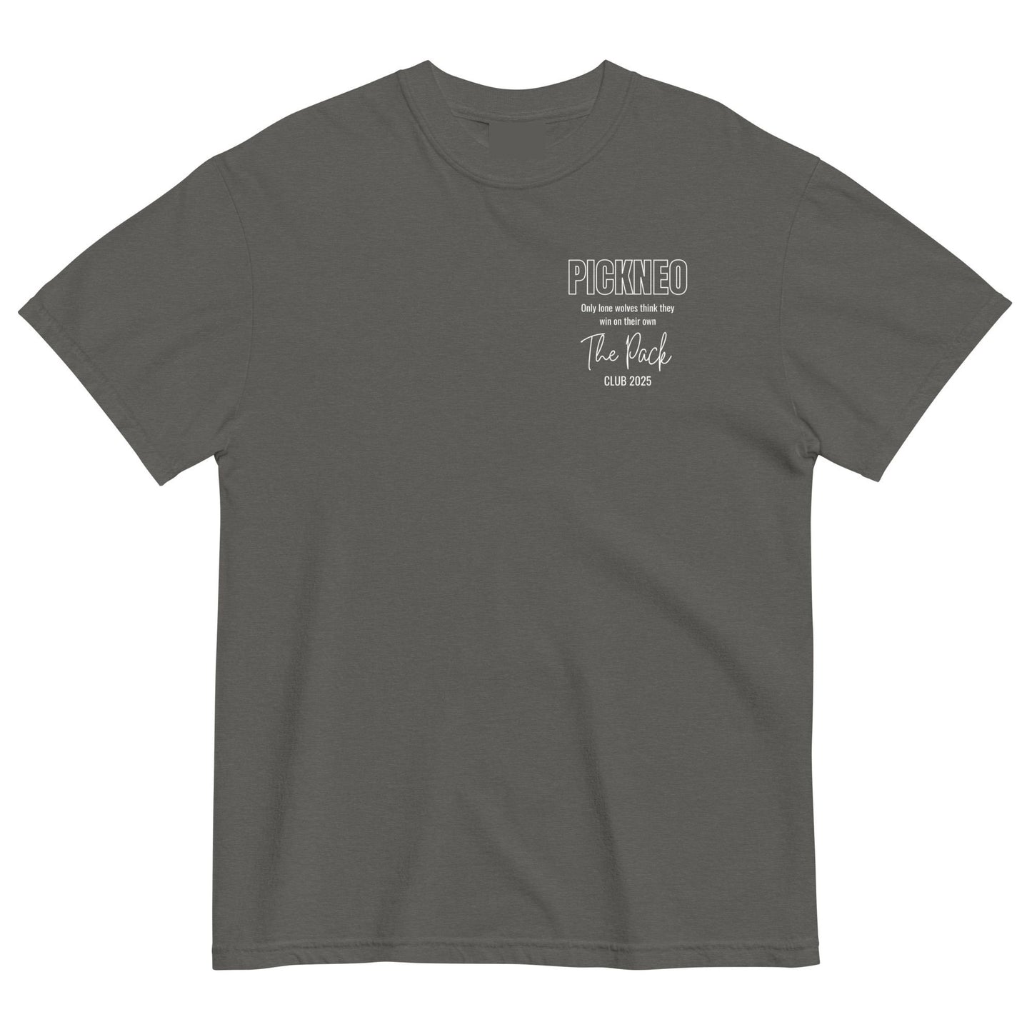 Camiseta Gris "WOLVES" (200g)