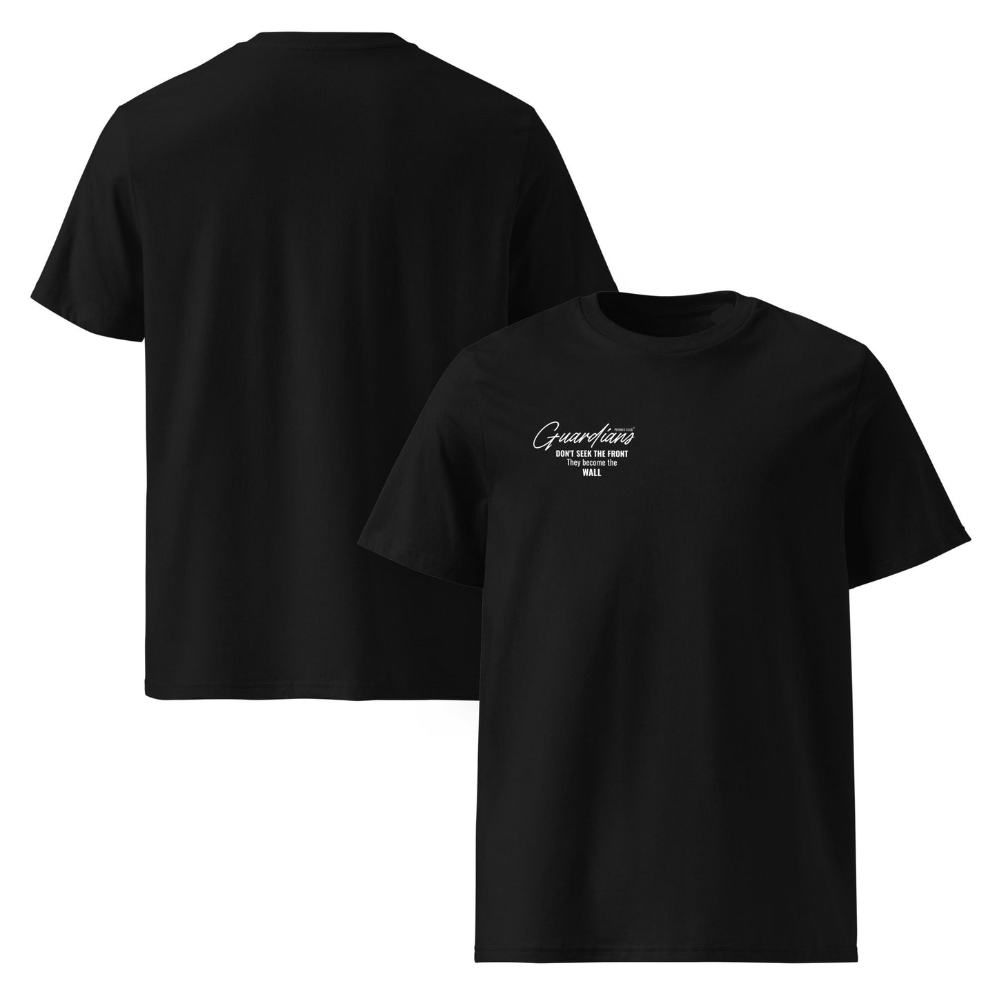Camiseta Negra "GUARDIANS" (200g)