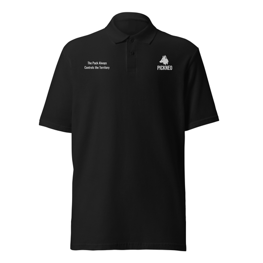 Camiseta Polo Negra Unisex