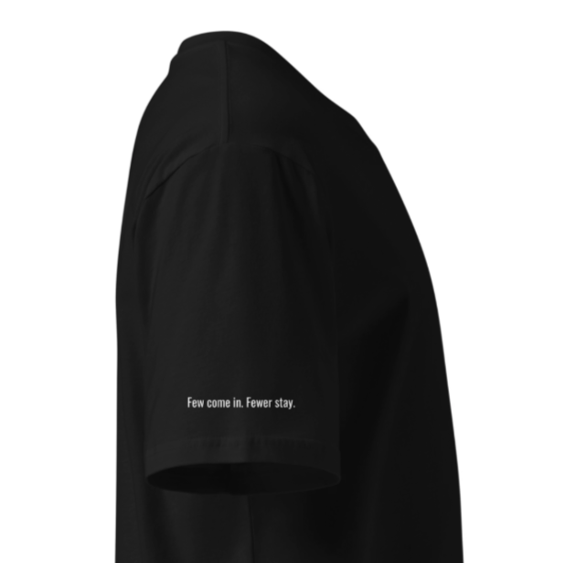Crop Top Negro "ELECTED" (165g)