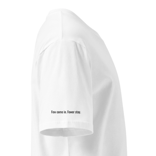 Crop Top Blanco "ELECTED" (165g)