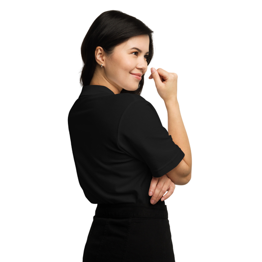 Camiseta Polo "LUXURY" Negra