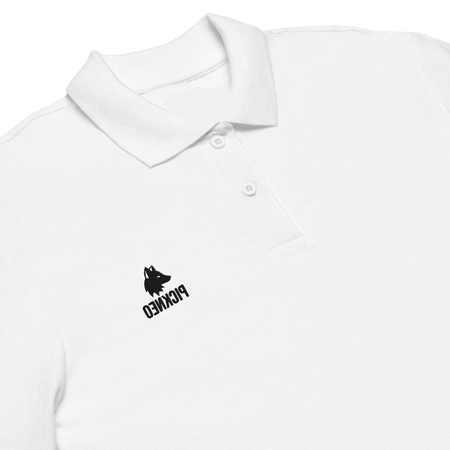 Camiseta Polo "LUXURY" Blanca