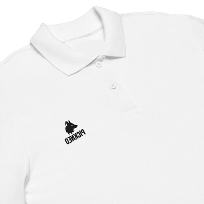 Camiseta Polo "LUXURY" Blanca