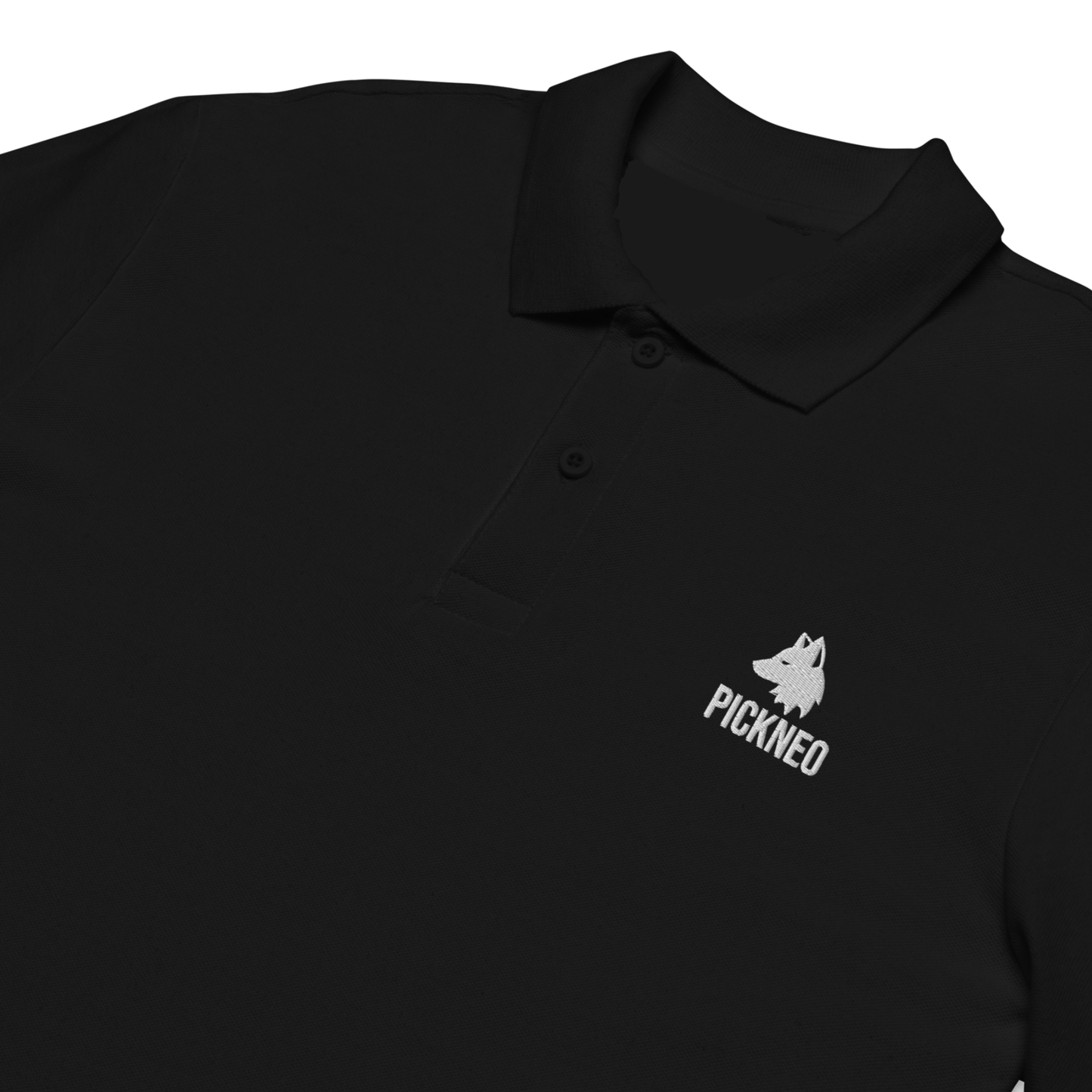 Camiseta Polo "LUXURY" Negra
