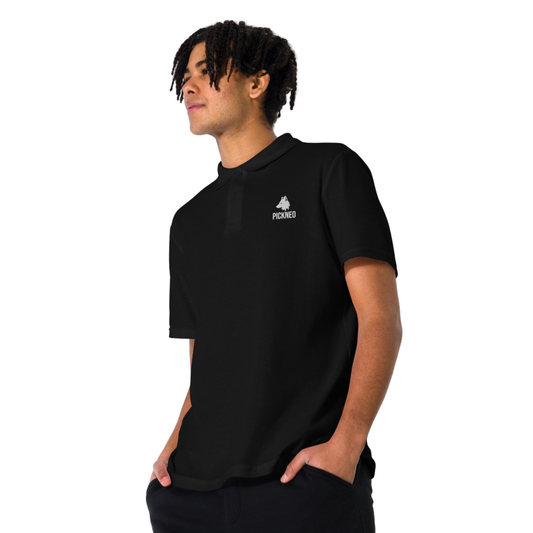 Camiseta Polo "LUXURY" Negra