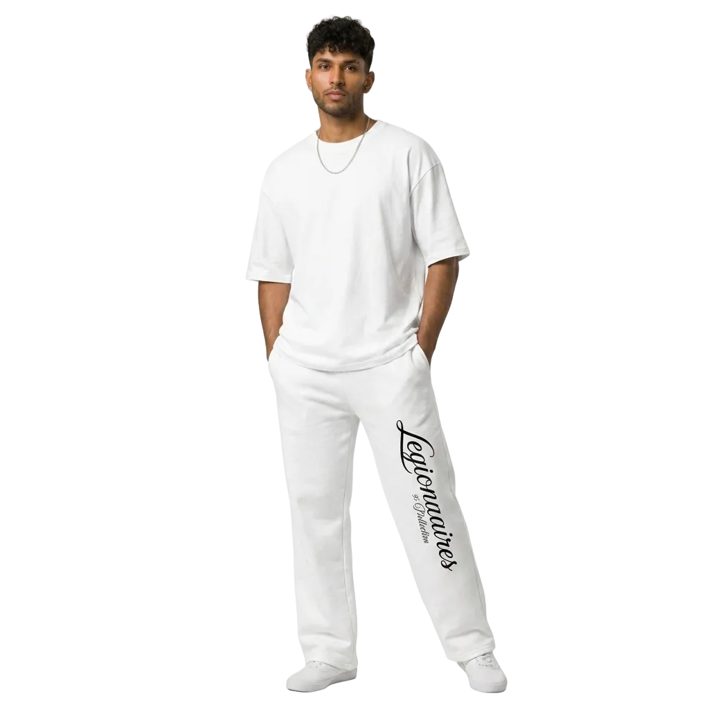 Pantalón Perchado Blanco "LEGIONNARIES" (430g)