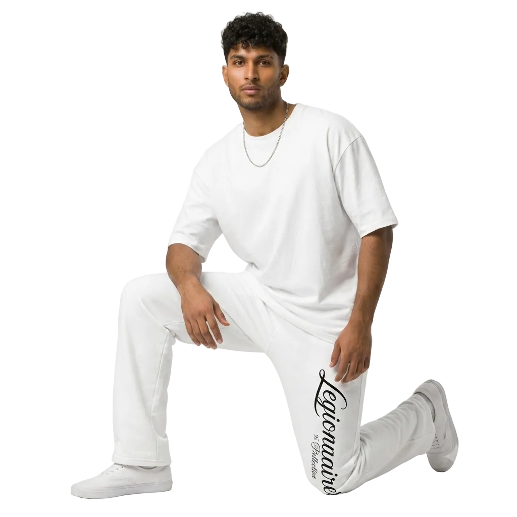 Pantalón Perchado Blanco "LEGIONNARIES" (430g)