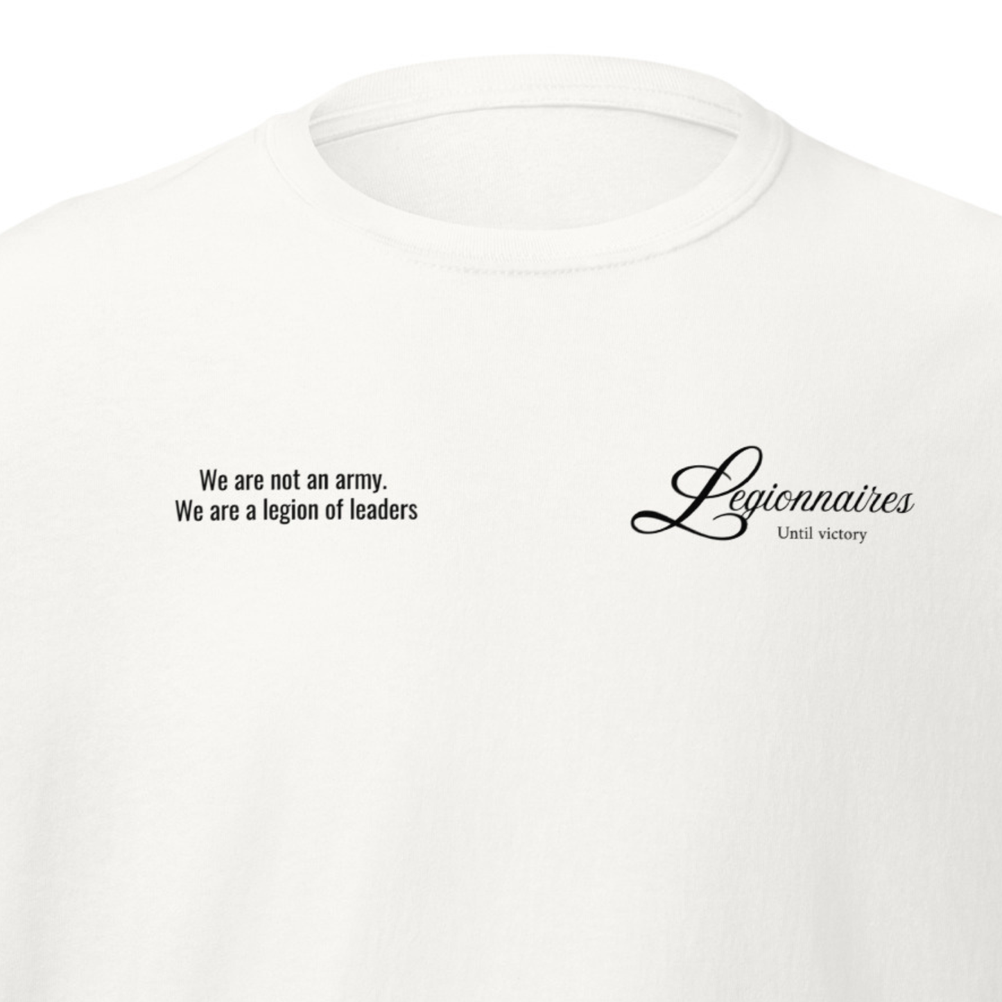 Camiseta Blanca "LEGIONNARIES" (200g)
