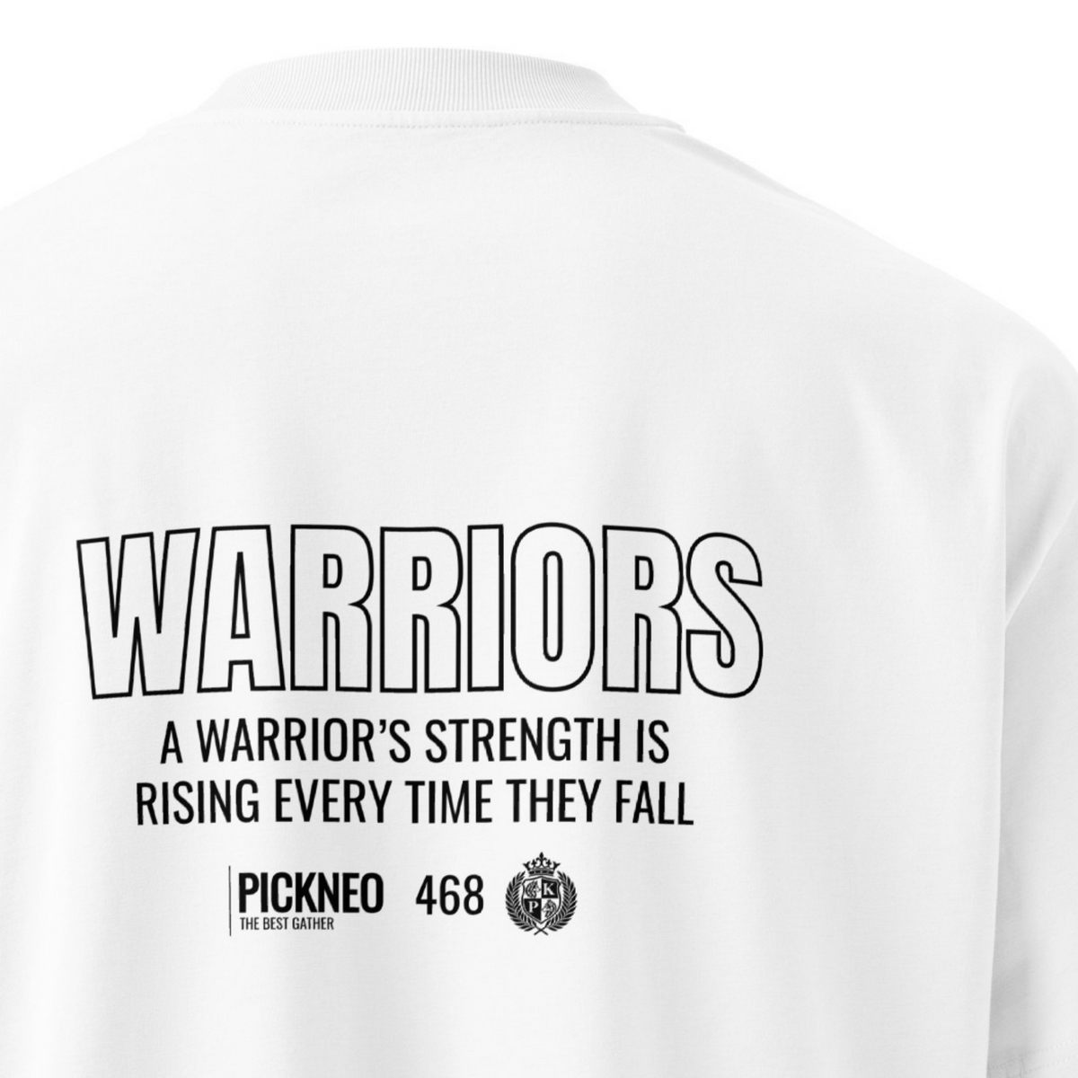 Oversized Blanca "WARRIORS" (270g)