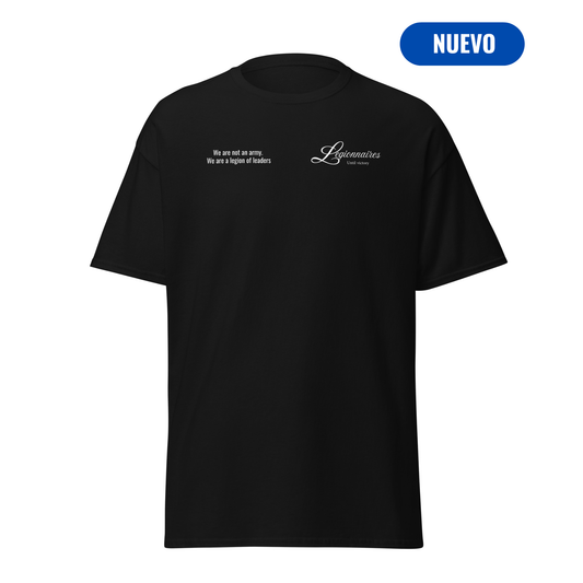 Camiseta Negra "LEGIONNARIES" (200g)