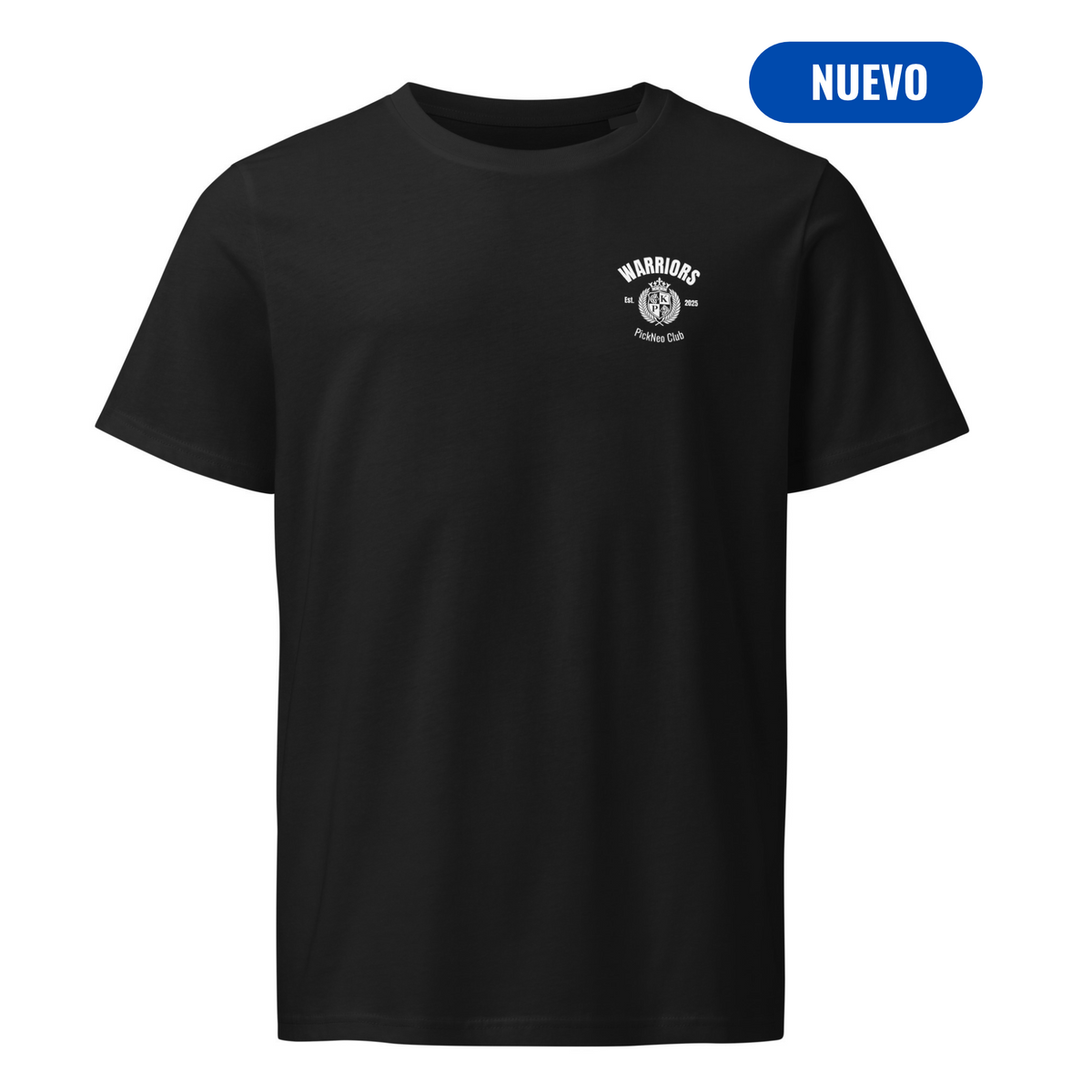 Camiseta Negra "WARRIORS" (200g)