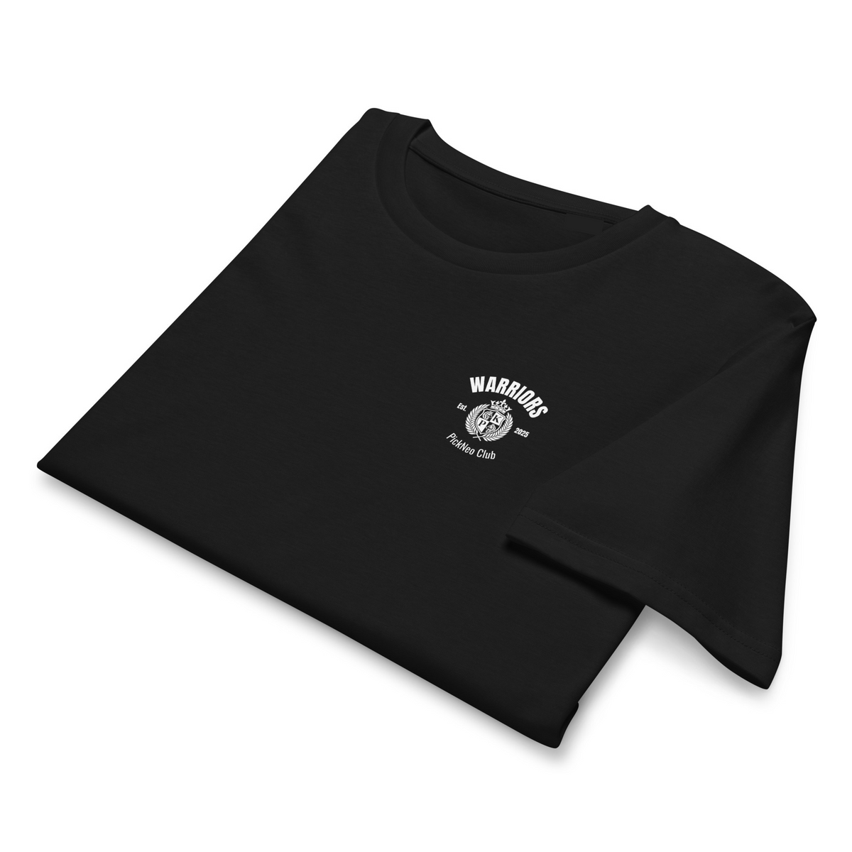 Camiseta Negra "WARRIORS" (200g)