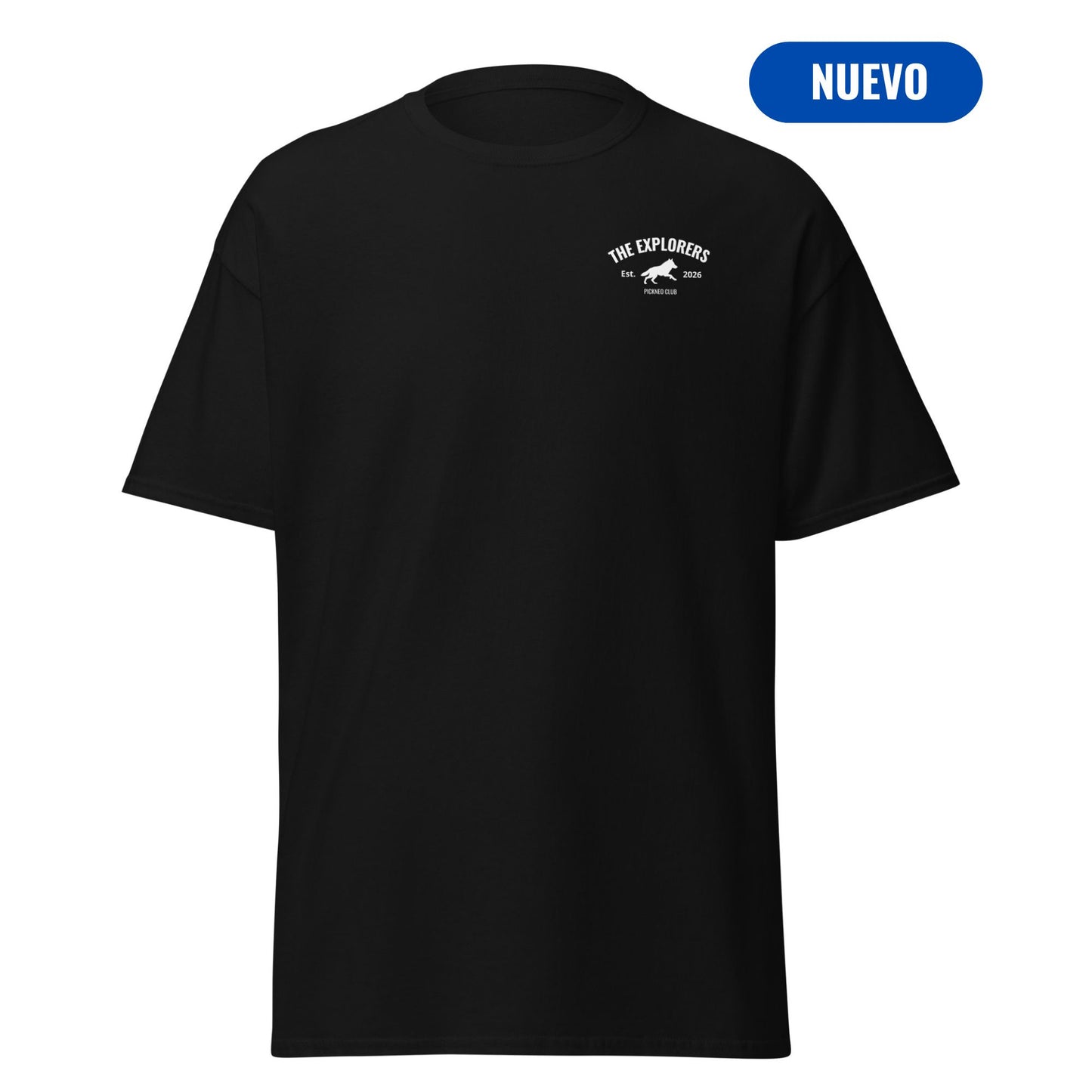 Camiseta Negra "EXPLORERS" (200g)